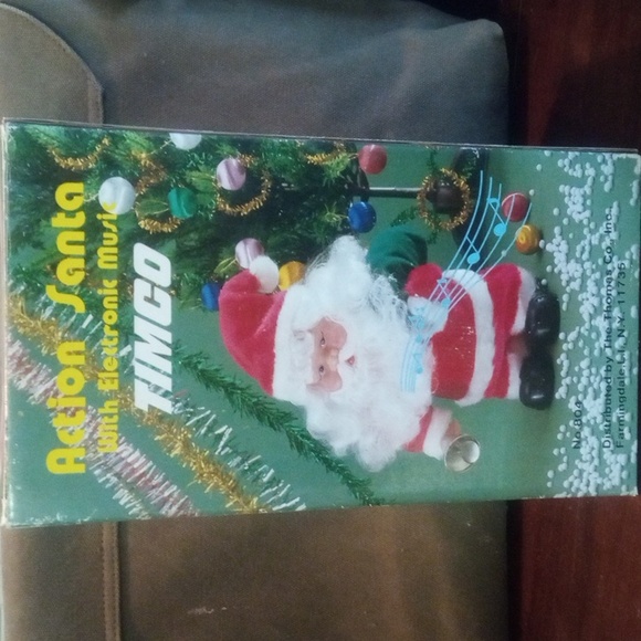 vintage Action Santa with box - Picture 2 of 2